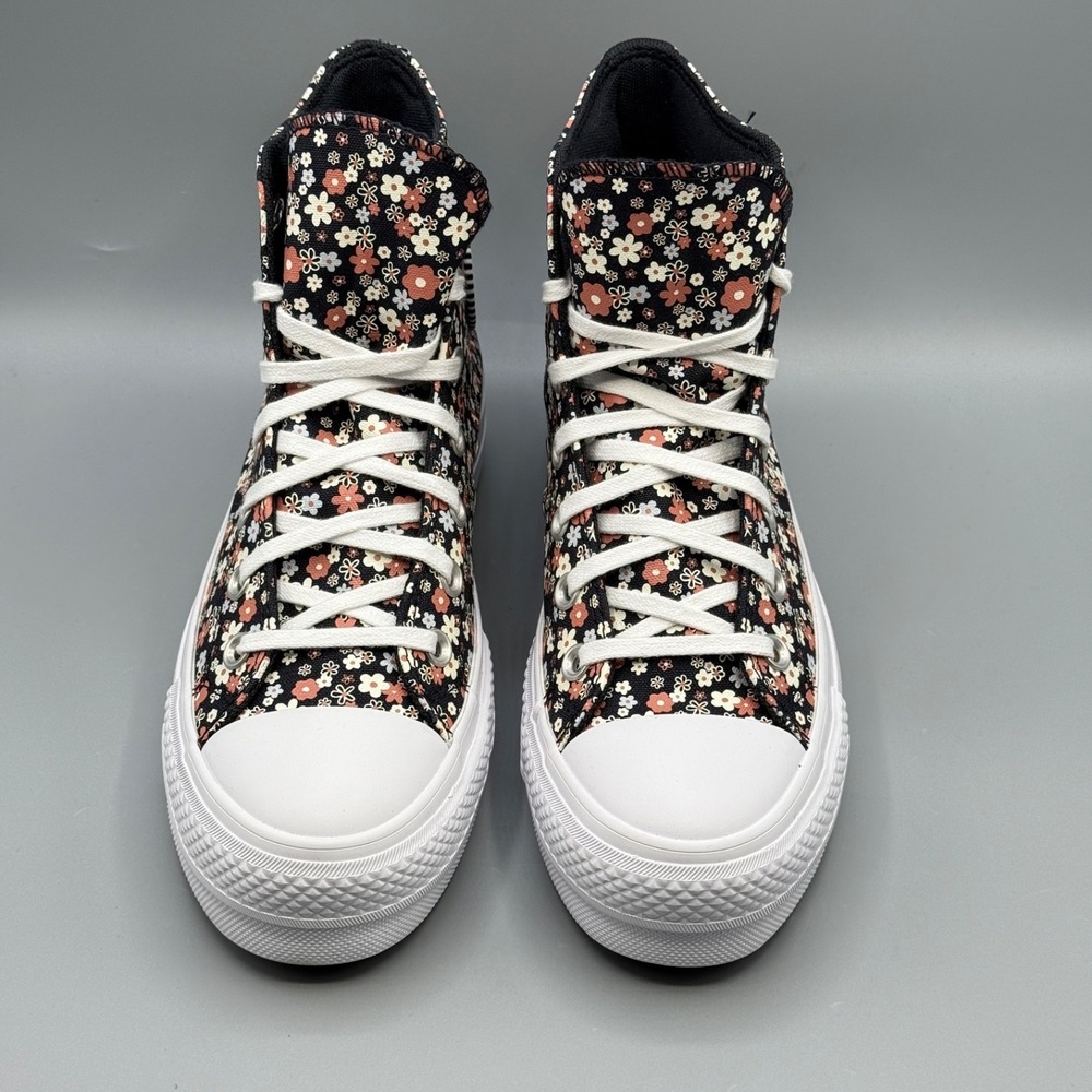 Converse Women's 7 Hi Top Sneakers Platform CTAS Lift Embroidered Flower A14264C - Picture 13 of 13
